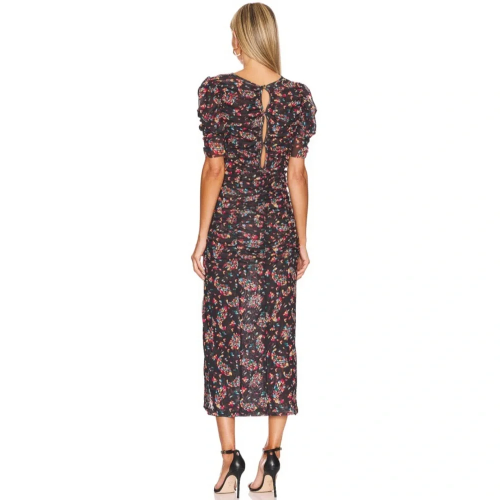 NEW Free People Briella Ruched Dress Twilight_2
